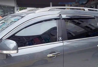 Козырек для окон вентиляционные оттенки защита от солнца и дождя 4 шт. Chevrolet Captiva