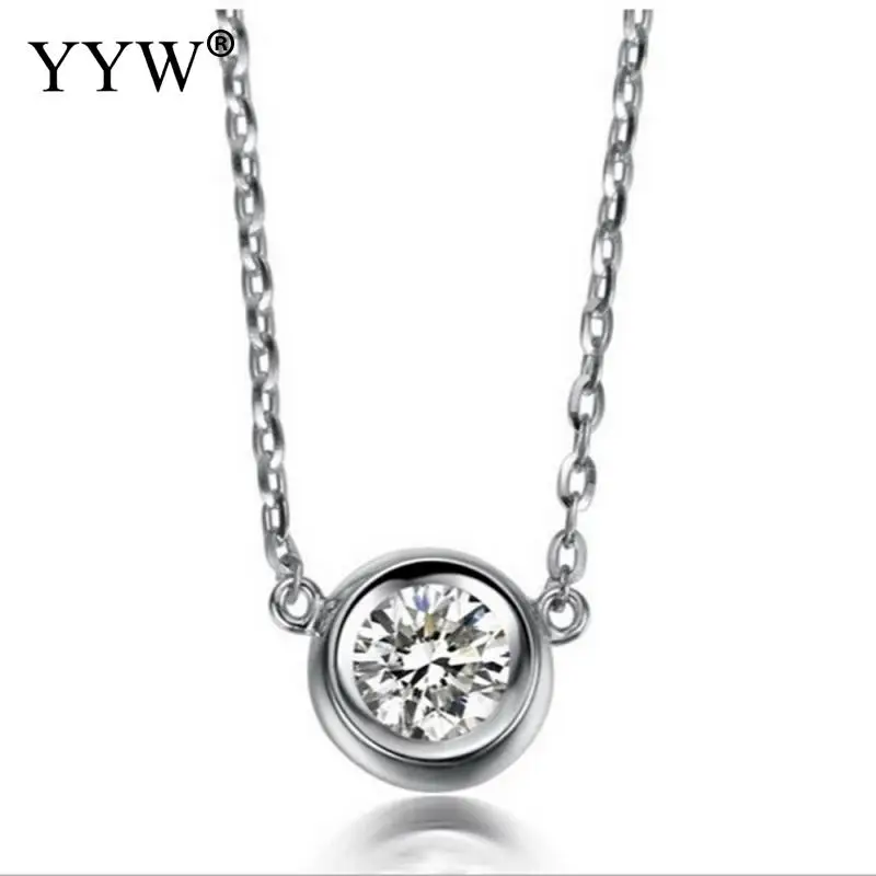 YYW модные украшения с кристаллами подвески из нержавеющей стали 316L для женщин