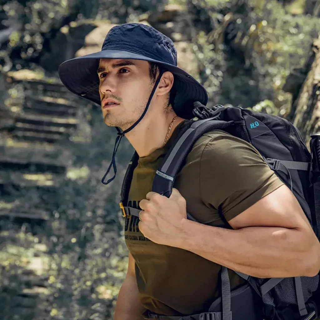 Унисекс Панама Boonie охотничья рыболовная уличная Кепка с широкими полями Военная