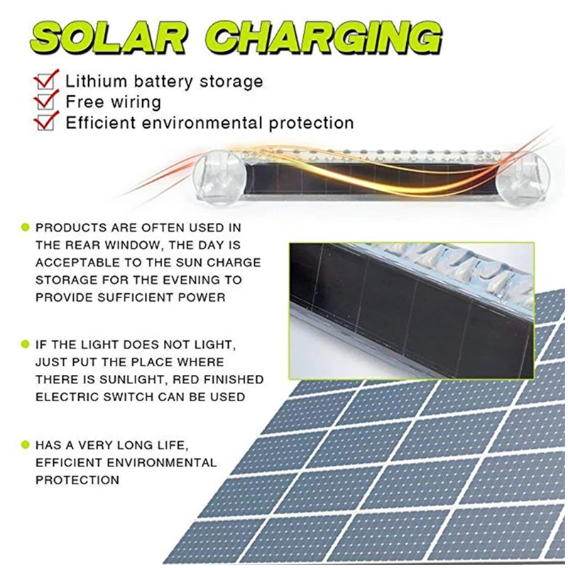 Автомобильный светофор аварийный предупредительный световой Бар 14 LED