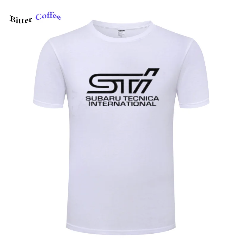 13 Новая мужская футболка с логотипом Subaru STI, Модная хлопковая брендовая одежда, летняя мужская футболка с коротким рукавом - Цвет: 13