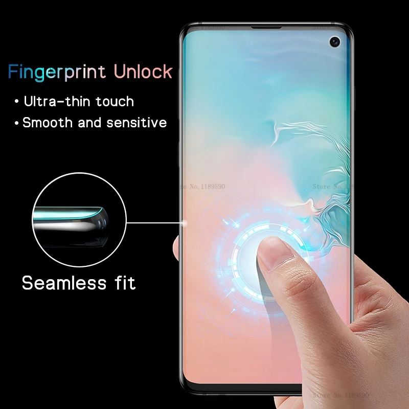 Полностью Мягкая Гидрогелевая пленка для Samsung Galaxy S10 s21 Plus S 10E Защита экрана S9 A20 A30