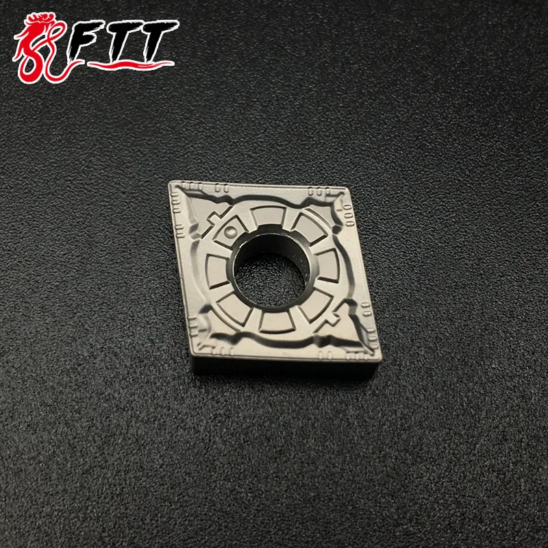 

10PCS CNMG120404 FG CT3000 Cermet Grade carbide inserts lathe cutter tools External turning tools CNC tools
