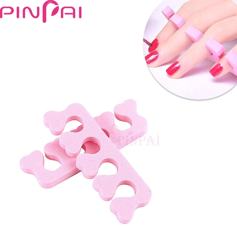 

PinPai Nail Art 10 шт./пакет мягкая поролоновая губка разделитель для пальцев ног сепаратор для дизайна ногтей инструменты для ухода за ногами для м...