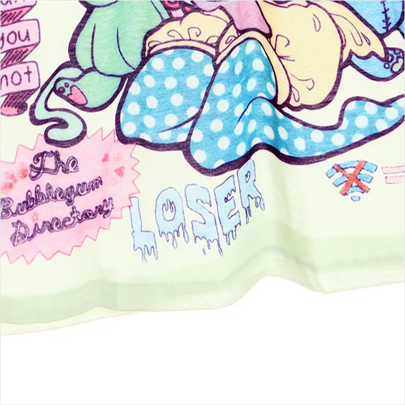 Гайавате принты с героями из мультфильма футболка для женщин Harajuku Стиль футболки