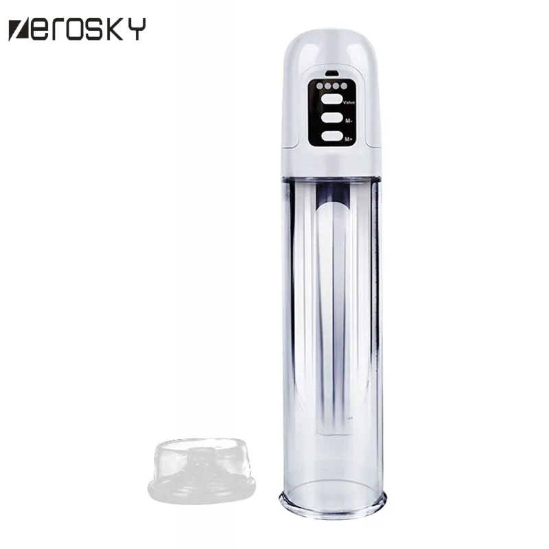 Zerosky мужской усилитель электрический насос для пениса с usb зарядкой мощный