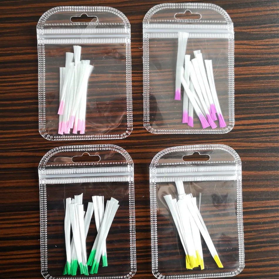 

10Pcs Fiberglass Nail Extension Glass Fibernails Gel Form Nail Silk Building Up Extension Manicure Acrylic Tips Wrap,HT14-E