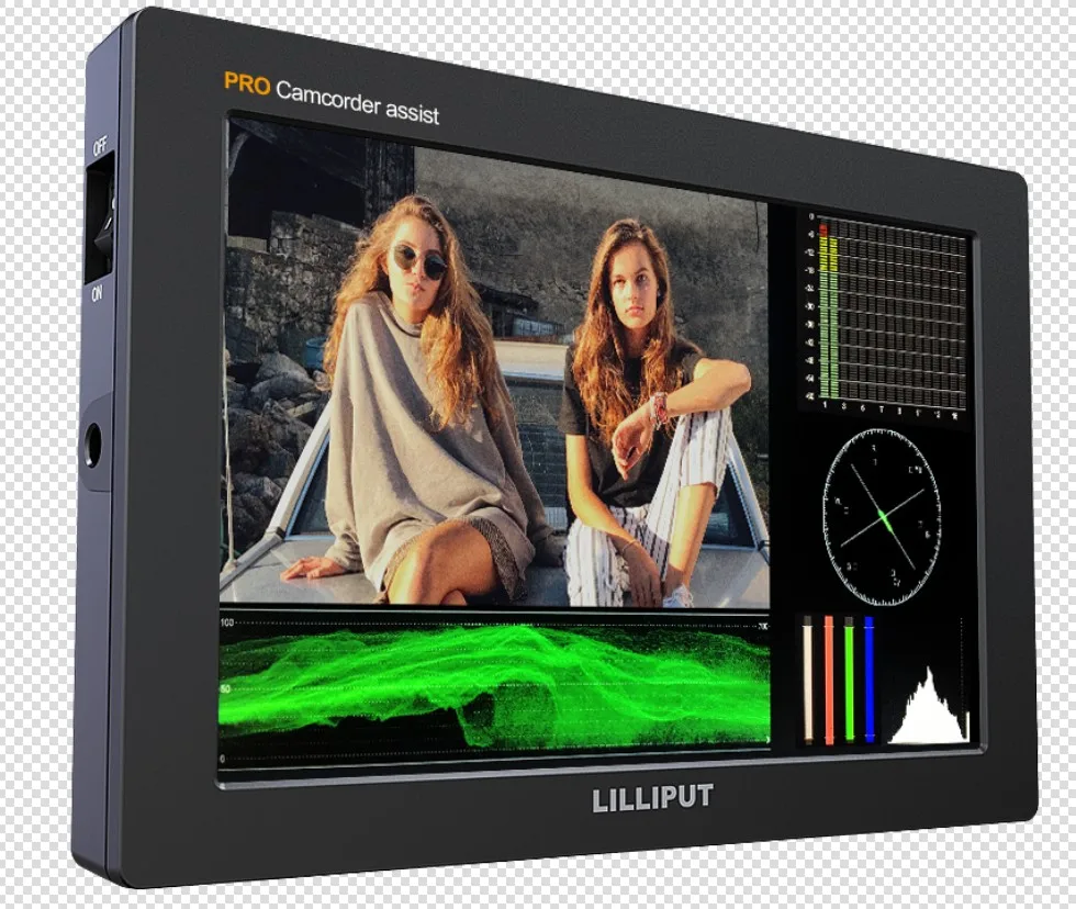Lilliput Q7 PRO " Full HD Камера монитор с новой 3 DLUT HDR с SDI и межформатное Преобразование HDMI из металла Корпус