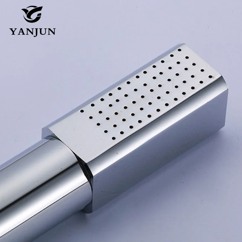 Горячее предложение! Новый латунный ручной современный квадратный бар душ с