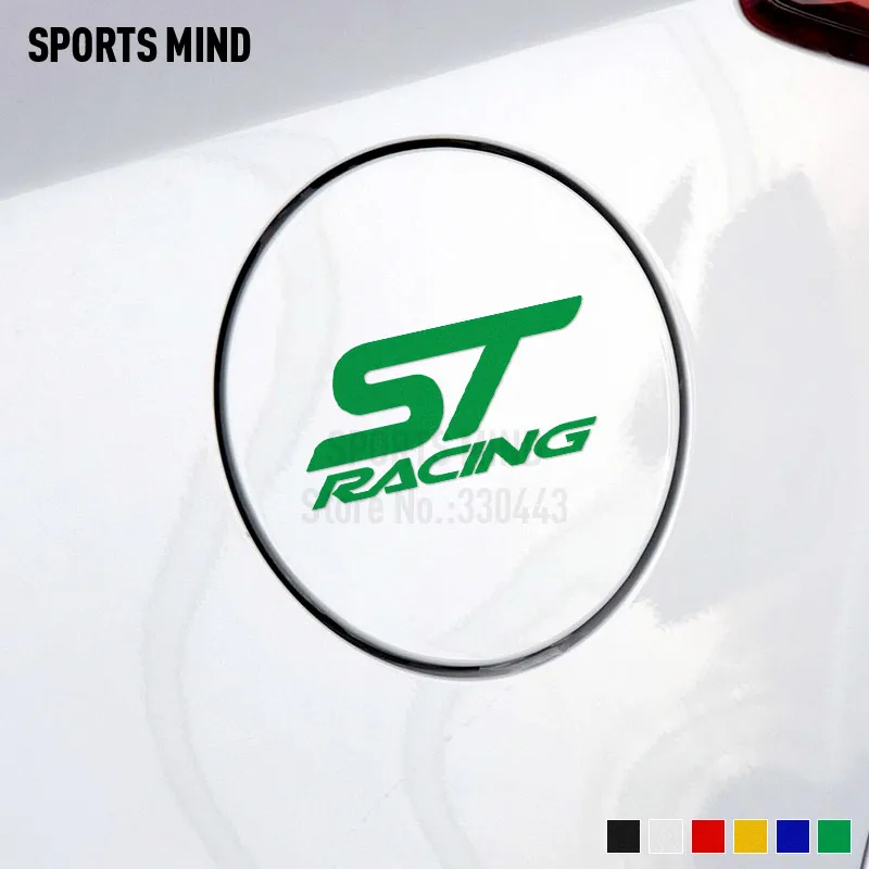 Наклейка на крышку топливного бака ST Racing Car наклейка автомобиль Стайлинг