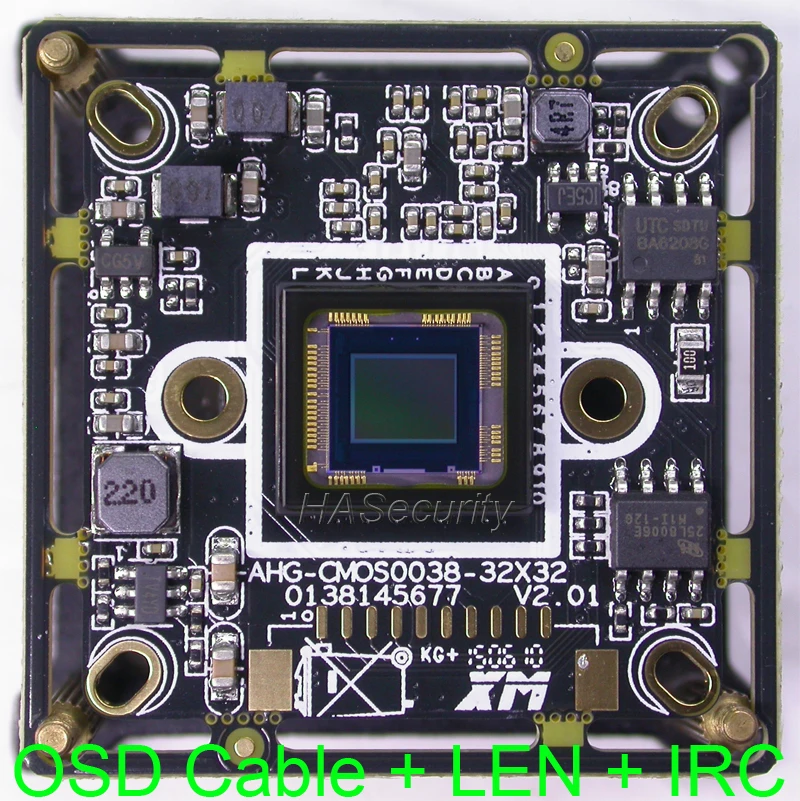 Фонарь (720P) / CVBS 1/3 &quotмодуль фонаря Sony Exmor CMOS IMX238 + XM531 кабель OSD объектив IRC 1080P M12|lens