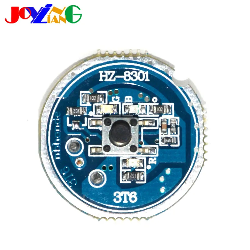 JYL-8806 3T6 автоматический огни автомобиля управляющая плата PCB 7,4 V Мощность монтажная плата 3 светодиода 28 мм
