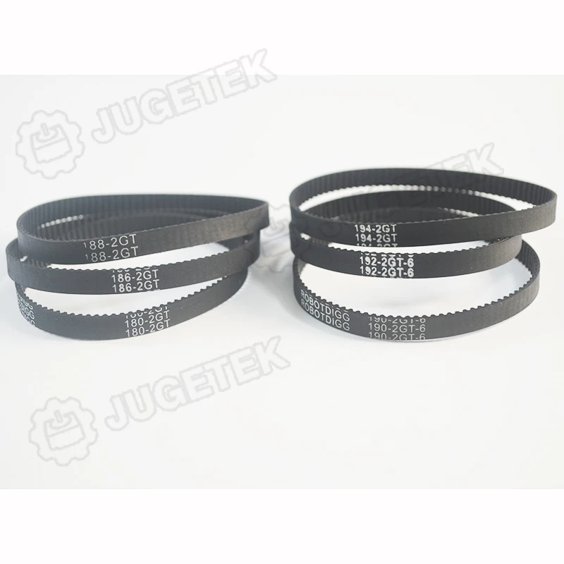 

Ремень ГРМ GT2 с замкнутой петлей, длина 190 мм, 95 зубьев, ширина 6 мм, 190-2GT-6