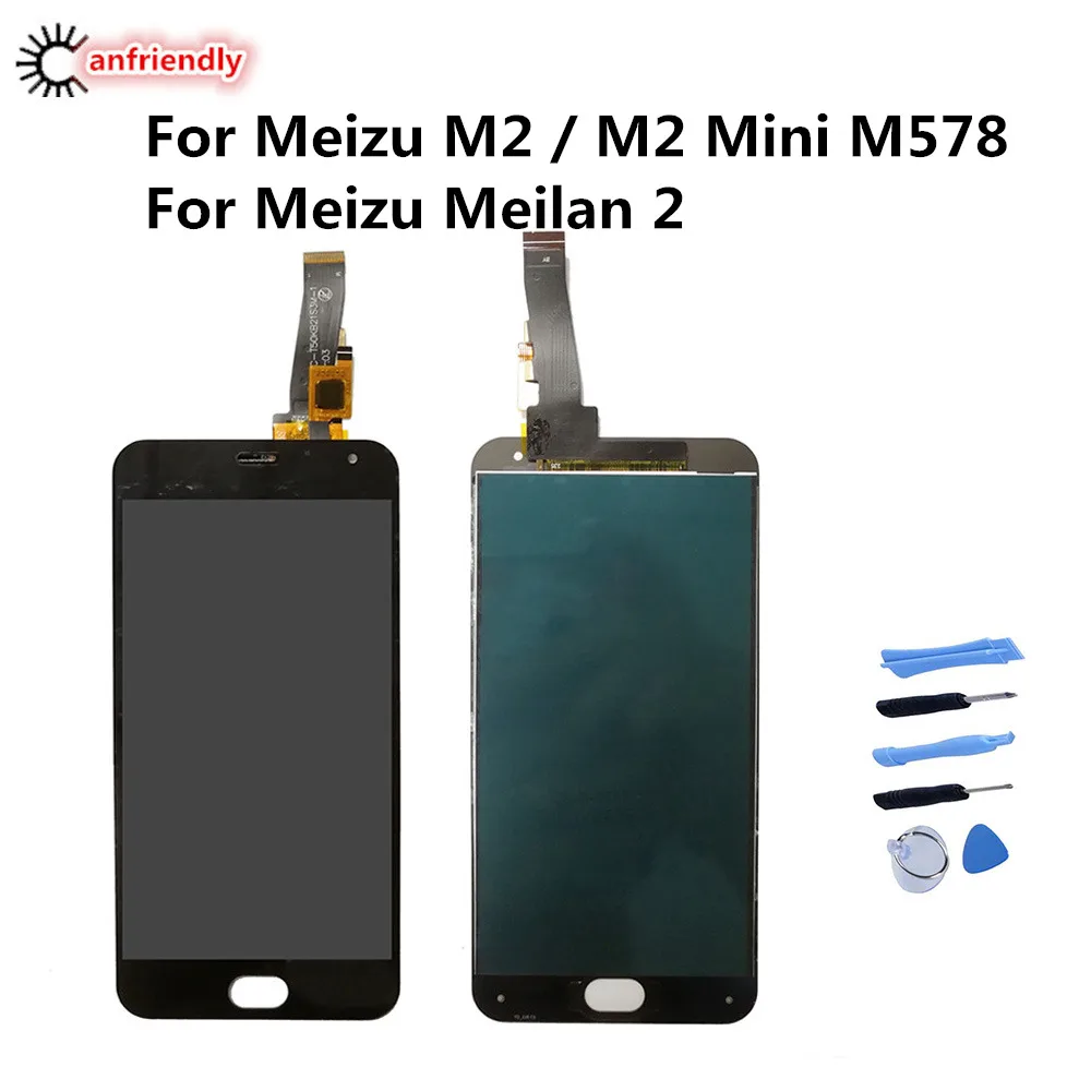 ЖК дисплей и сенсорный экран для Meizu M2/M2 Mini M578 5 0 дюйма сменный дигитайзер в сборе