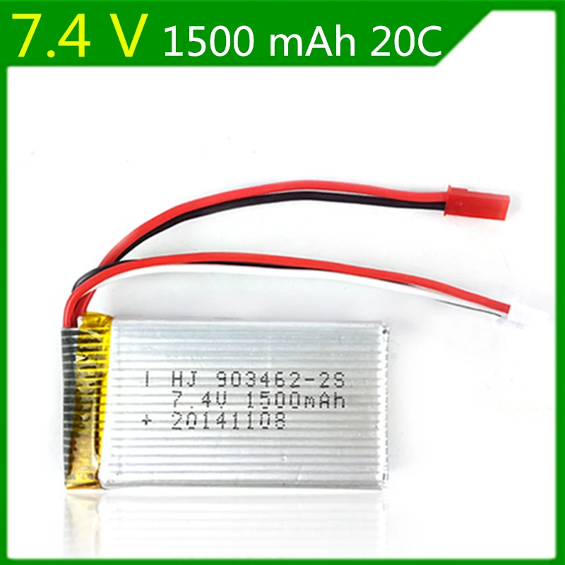 7 4 V 1500mAh 2s lipo батарея WLtoys V913 L959 L969 L202 K959 Yi TY923 Huajun HJ817 HJ816 903462 SM/JST/T/plug|7.4v 1500mah|wltoys v9132s
