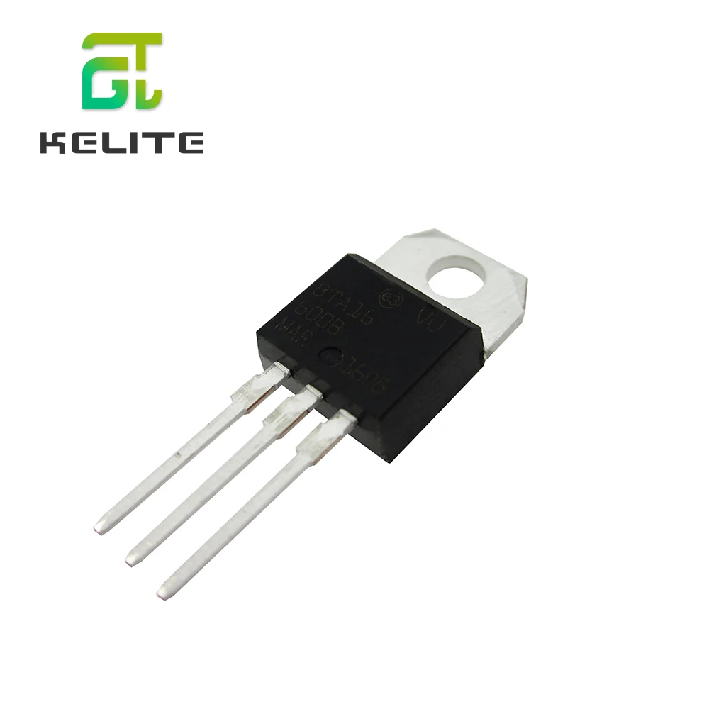 

100PCS BTA16-600B TO-220 16A 600V TRIACS