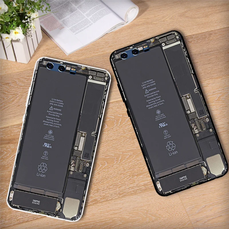 Мягкие TPU для huawei P10 полный защитный прозрачный мягкий силикон чехол телефона 5 1