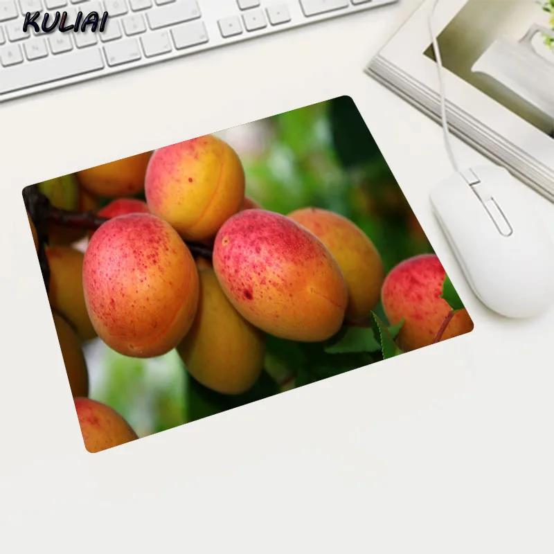 XGZ разнообразный резиновый коврик для мыши маленького размера в виде фруктов