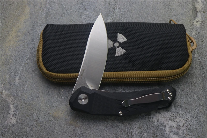 LJK3217GB Флип складной нож шарикоподшипник D2 лезвие G10 Ручка Открытый Отдых Многоцелевой Охотничий инструмент EDC