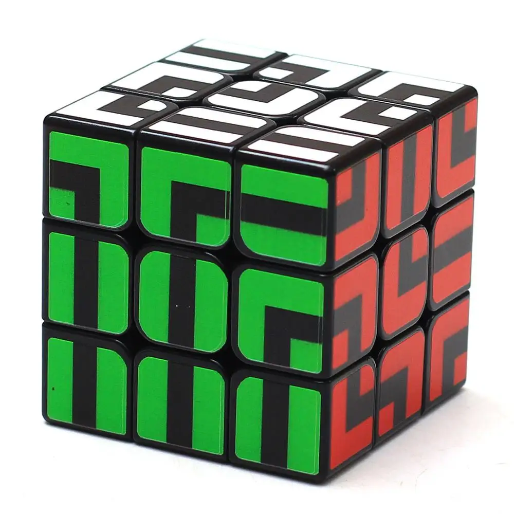 2019 Новое поступление Z-cube лабиринт тип 3x3x3 волшебный куб головоломка