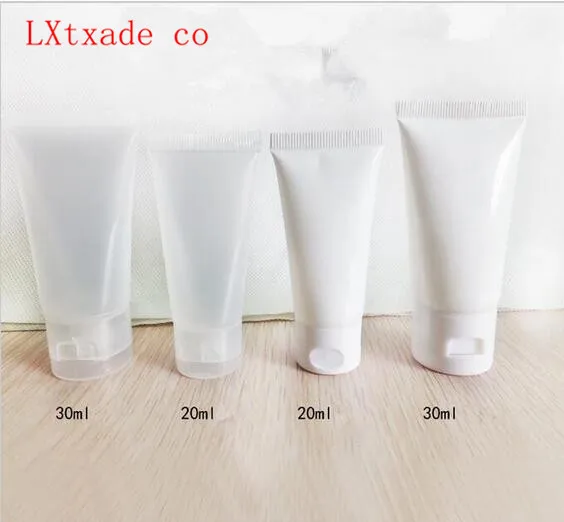 2500 шт. 20 мл белые матовые пластиковые бутылки для хранения | Красота и здоровье