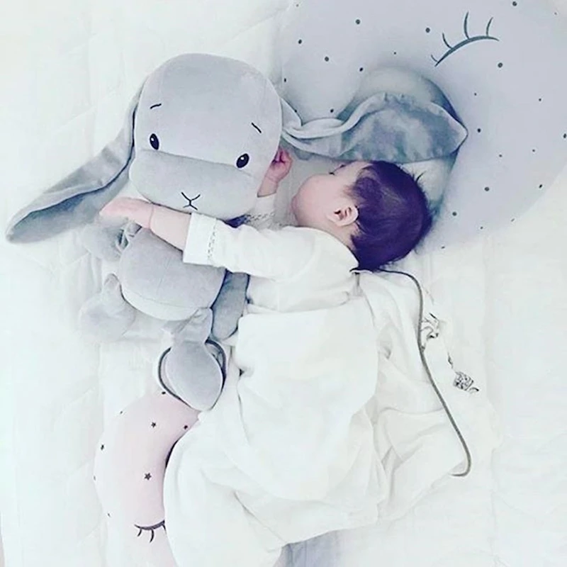 Kawaii Lucky Rabbit Calm куклы для малышей, детские мягкие животные, подушка для сна, juguetes brinquedo, Рождественский подарок
