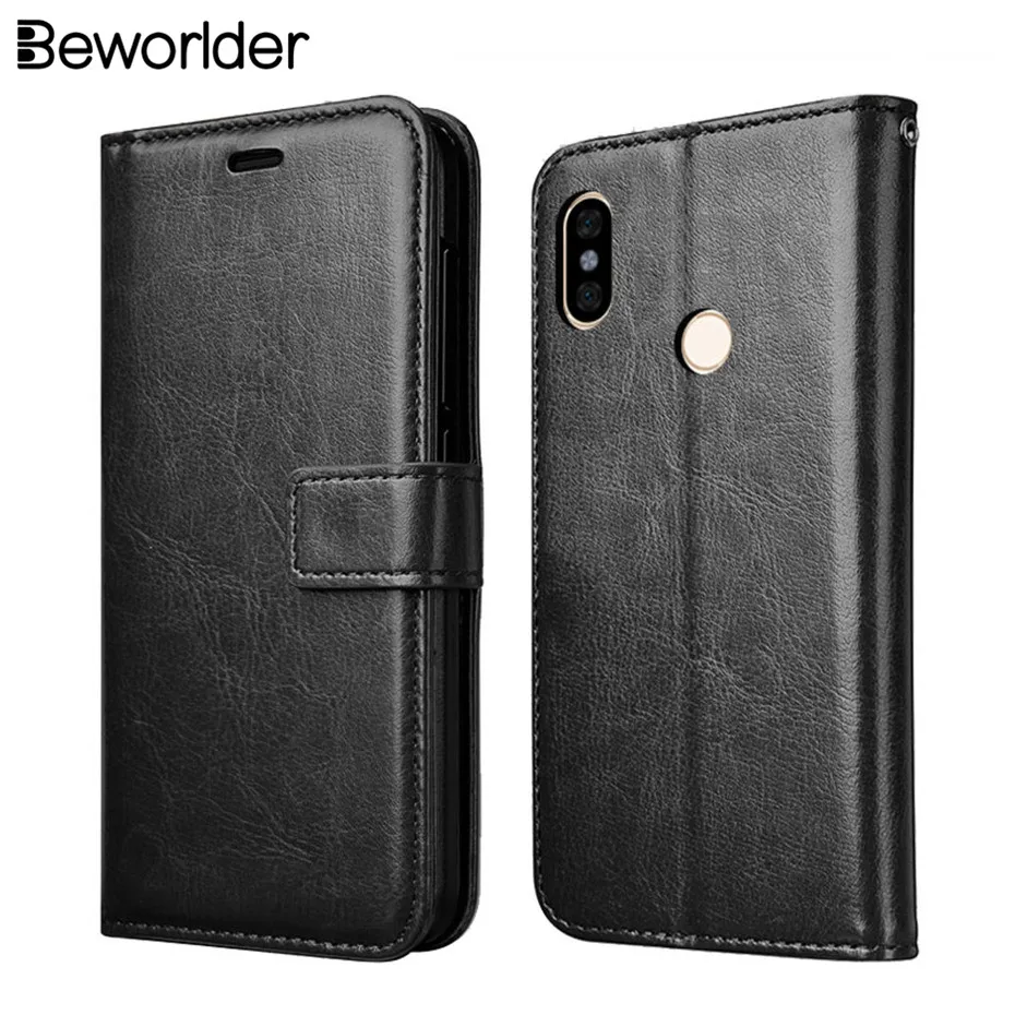 Beworld для Xiaomi Redmi Note 5 Pro Чехол Note5 из искусственной кожи чехол с рамкой фото TPU