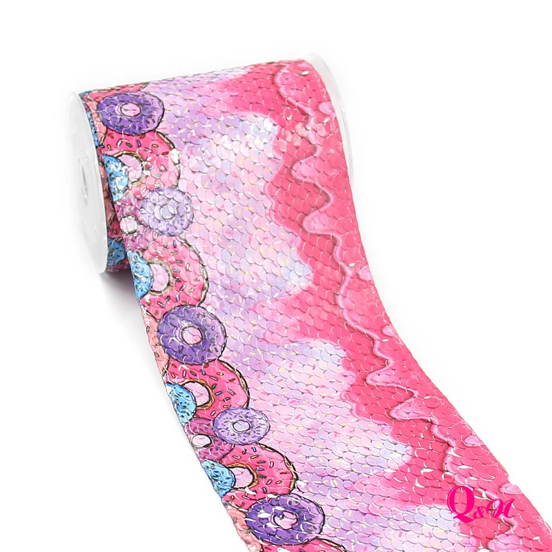 2 ярда 3 дюйма 75 мм яркая лента с рисунком из мультфильма расторопши арбуз сделай