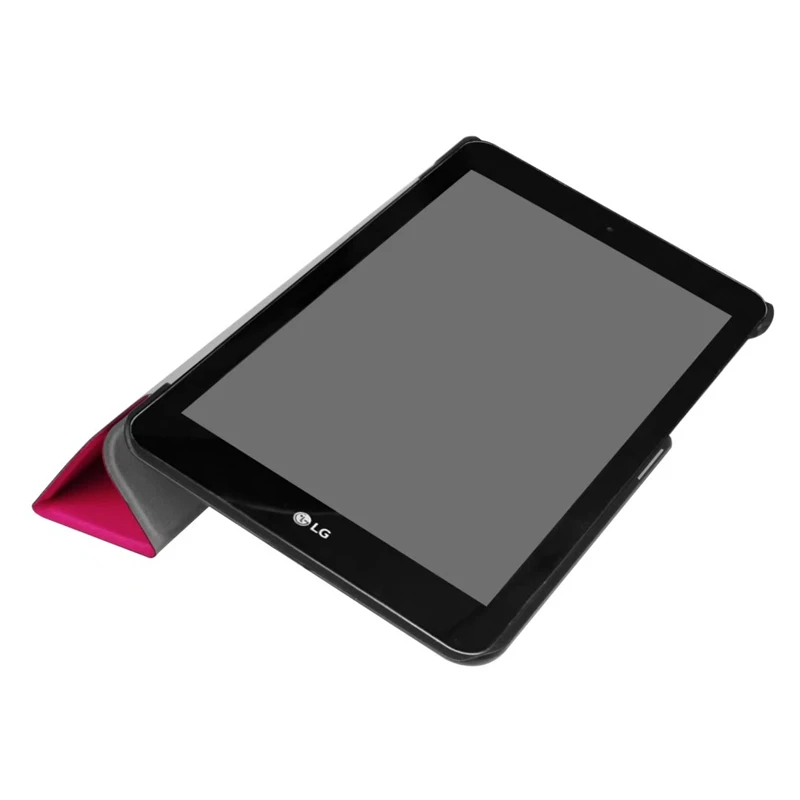 CucKooDo 30Pcs/lot For LG G Pad 8.0'' Ultra Slim Smart Shell Standing Cover with Auto Wake / Sleep for GPad 4 8.0 inch P530 |