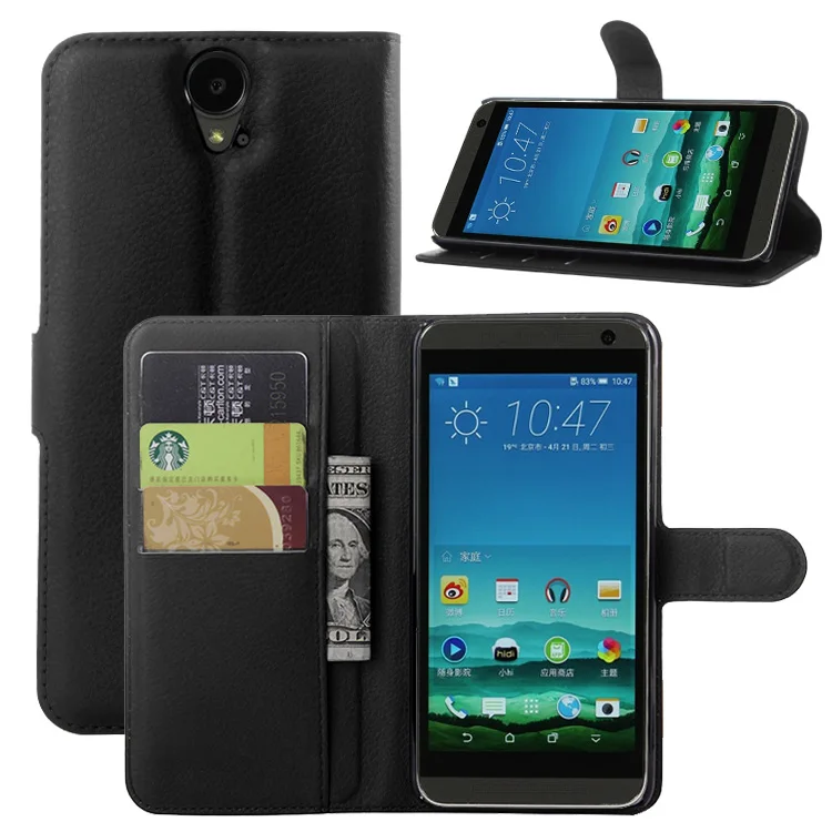 Кожаный чехол-книжка в деловом стиле для HTC one E8 E9 + S9 ME M4 M7 M8 M9 M10 Eye One Mini 2 | Мобильные