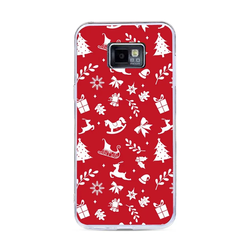 Case for Samsung Galaxy S2 S 2 I9100 GT-I9100 GT-I9100M GT-I9100L GT-I9100T GT-I9100P GT-I9100G Back Cover Cases Christmas |