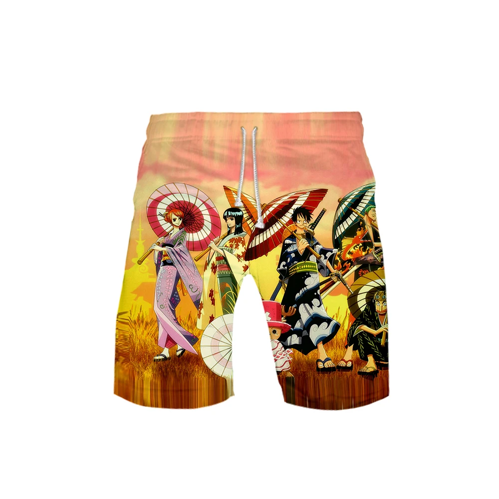 Новые стильные шорты Monkey D Luffy аниме цельные модные трендовые 2019 Kpop популярные