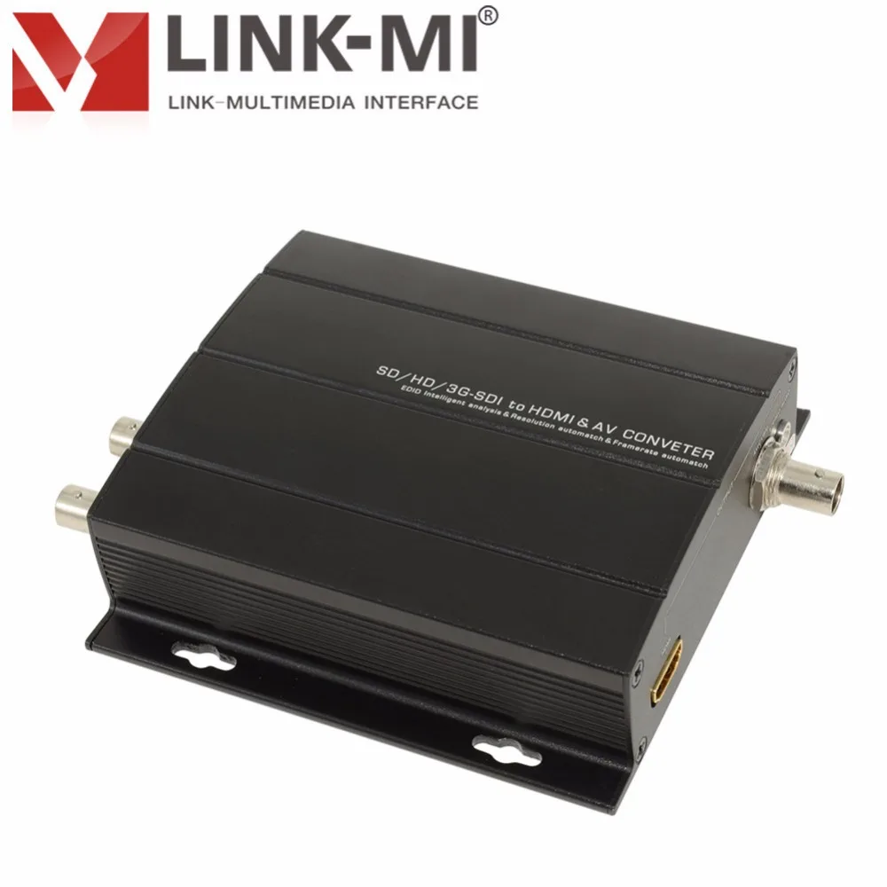 LINK MI SD/HD/3G SDI spliiter сигнал HDMI AV CVBS преобразователь с 1 канальным сигнальным выходом