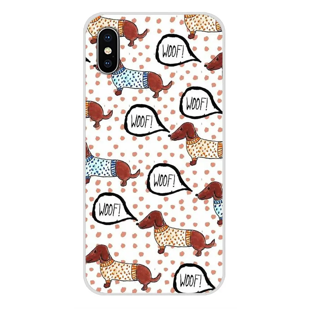 Чехол для мобильного телефона Alpha Dachshund Silhouette Dog Black Xiaomi Redmi Note 6A MI8 Pro S2 A2 Lite Se MIx Max 2 3