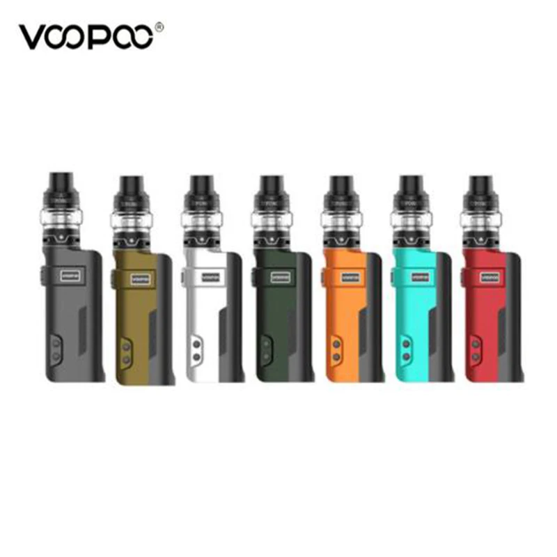 100% Оригинальный VOOPOO REX 80 Вт TC комплект с 5 мл UFORCE бак и инновационный GENE FIT чип