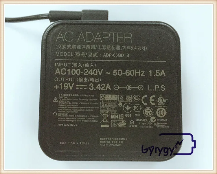 Зарядное устройство с адаптером переменного тока 19 в а для ASUS PU551LA UX303LB X751LA TY012H