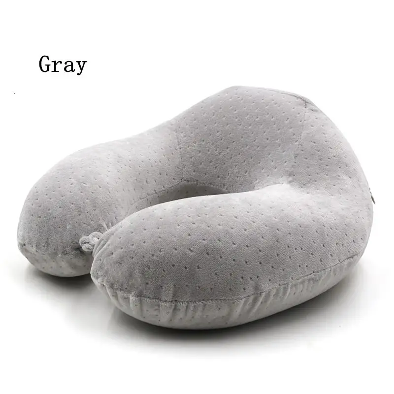 Memory Foam u образная дорожная подушка для шеи Подушка медицинского ухода самолет