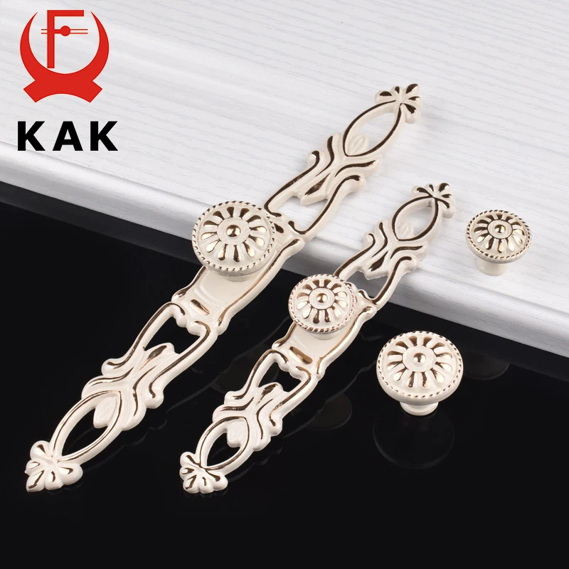 Бронзовые ручки для шкафа KAK кухонные дверной шкаф из сплава цинка Европейский
