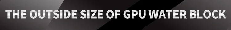 Курган GPU водного блока для ZOTAC RTX2070 8GD6 MINI OC полное покрытие видеокарты кулер воды 5 В(RBW
