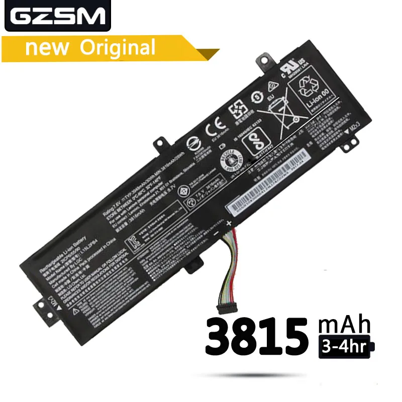 Аккумулятор GZSM для ноутбука L15L2PB4 для LENOVO IdeaPad xiaoxin 310-15ISK310-15IKB 310-15ABR L15L2PB5 L15M2PB5 L15C2PB5 L15M2PB3