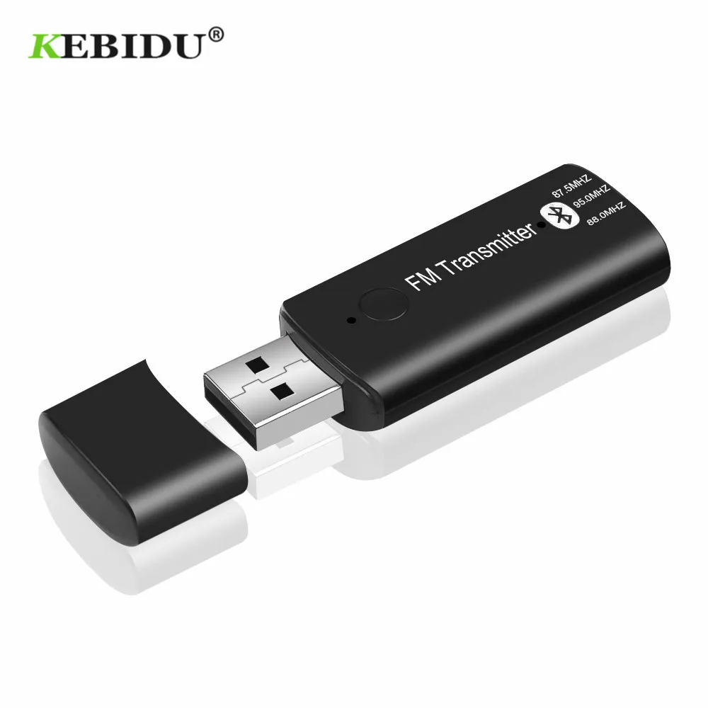 KEBIDU Автомобильный USB Bluetooth передатчик 3 5 мм 0 EDR Беспроводной адаптер FM