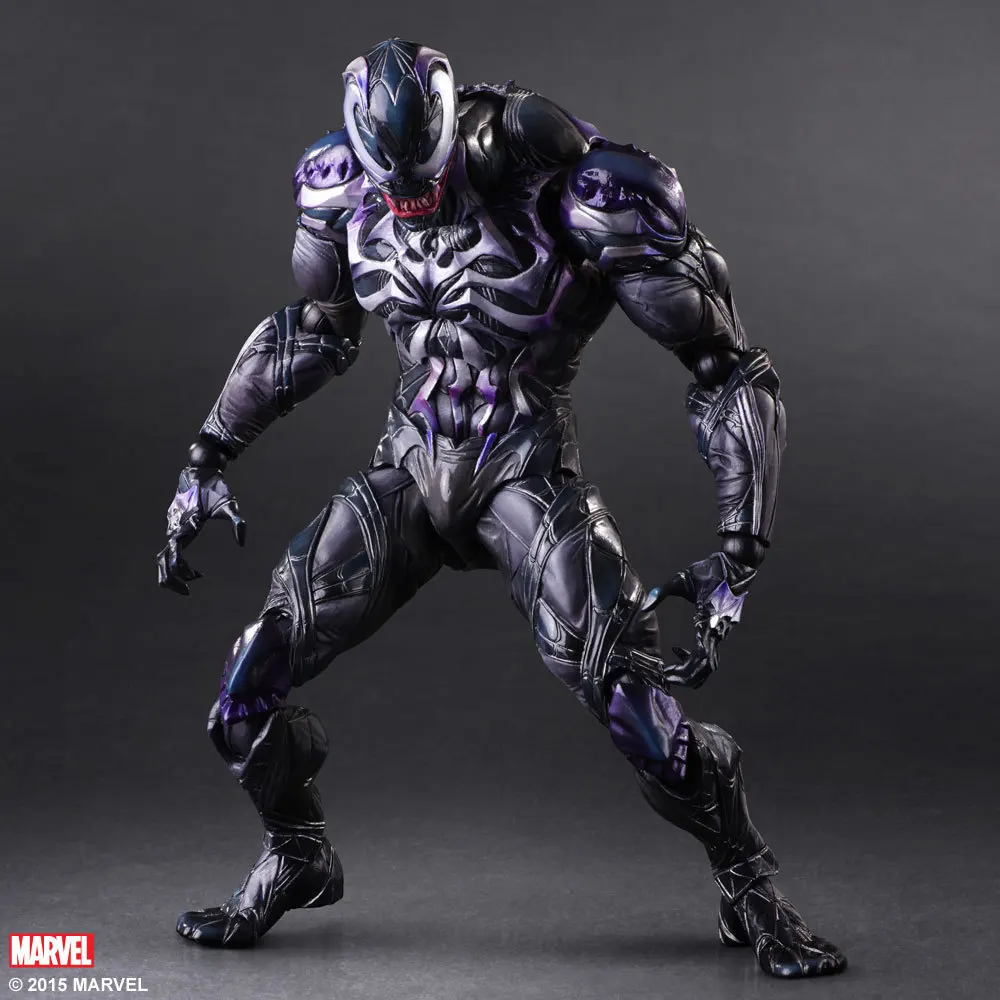 PLAY ARTS 25 см Веном в фильме Человек-паук фигурка модель игрушки