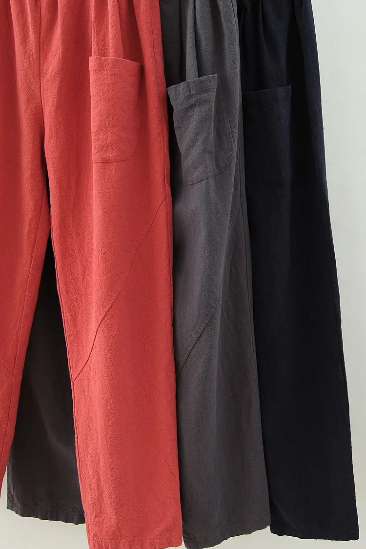 2018 fashion Spring harem pants loose casual women trousers linen pantalon for ladies | Женская одежда