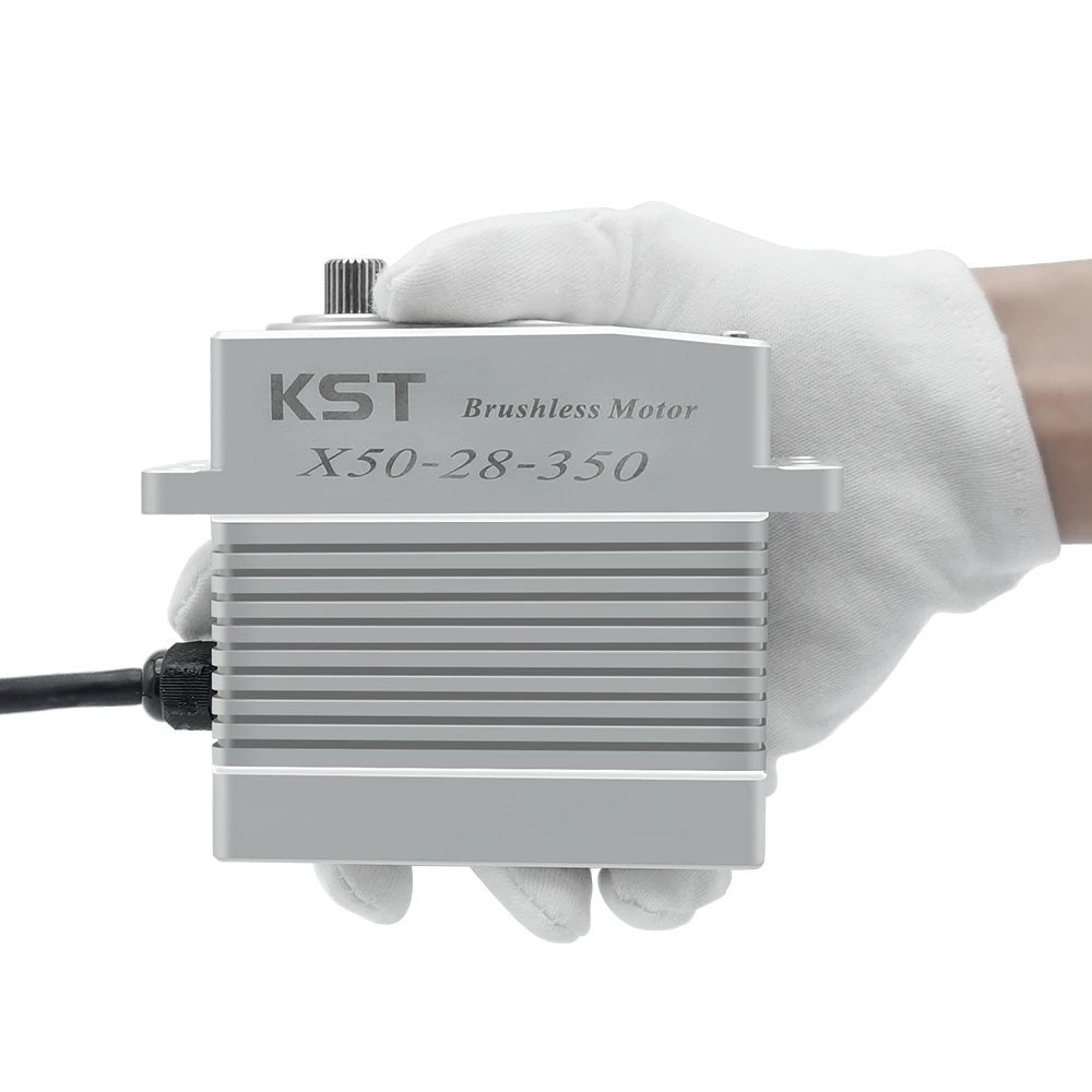 Цифровой серводвигатель KST бесщеточный с высоким крутящим моментом 350 кг 28 в для