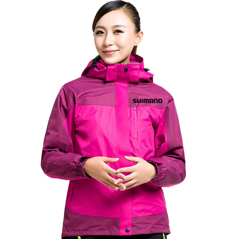 Женская водонепроницаемая Спортивная куртка для рыбалки Повседневная флисовая