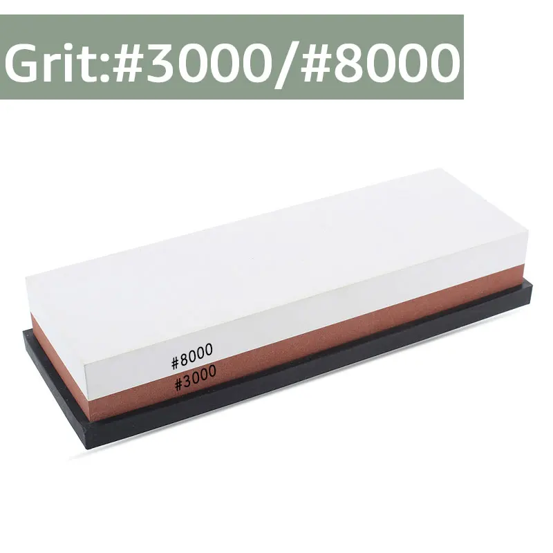 3000 8000 grit Ножей, точильный камень для заточки ножей камни точильный камень Системы вода камень хонинговальный Кухня инструмент 2-в-1 240 600 1000 3000 грит - Цвет: 3000 8000 grit