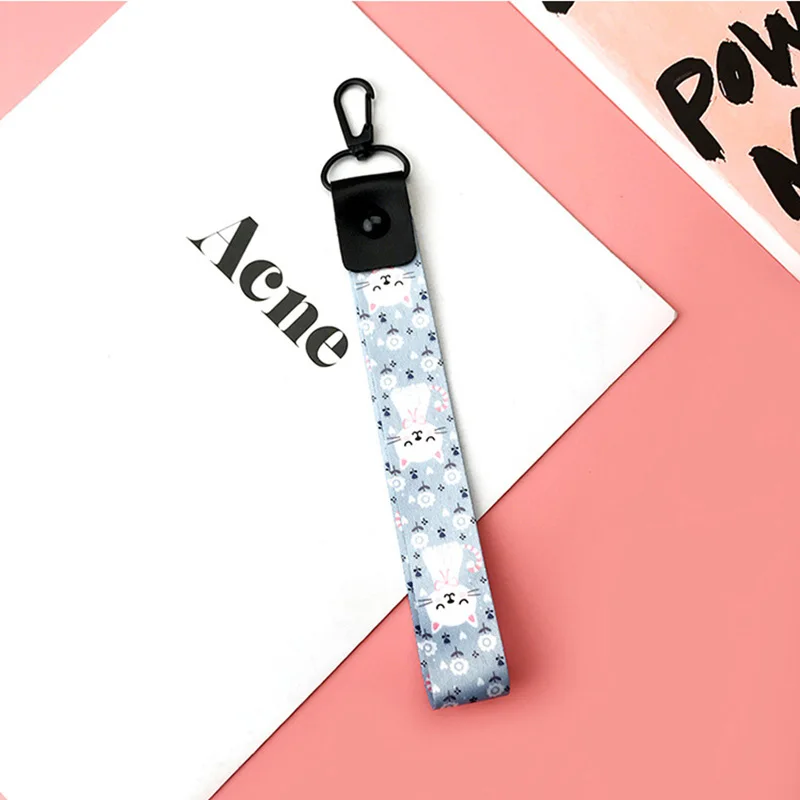 Шейный ремешок Aokin для ключей ID карты Модный шнур телефона usb держатель значка
