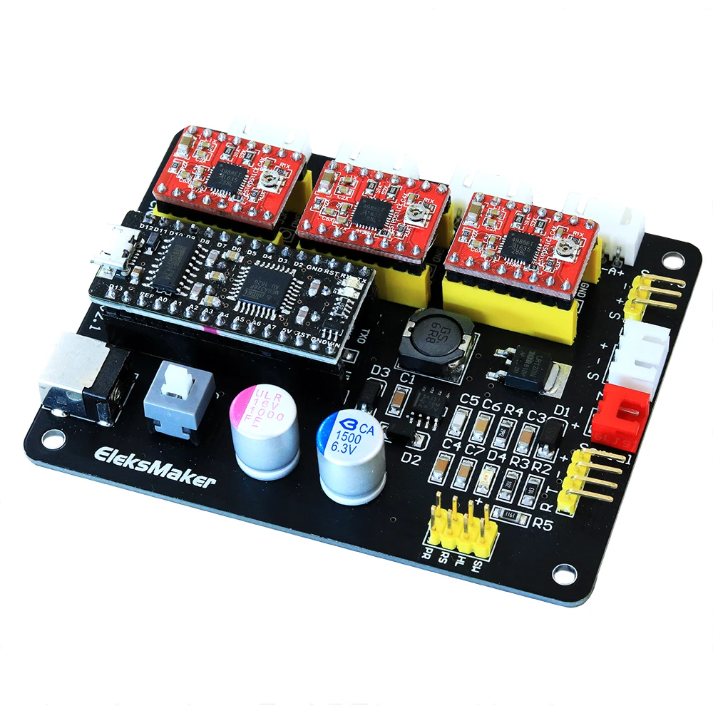 XYZ 3 оси драйвер шагового двигателя Управление плата панель управления для DIY