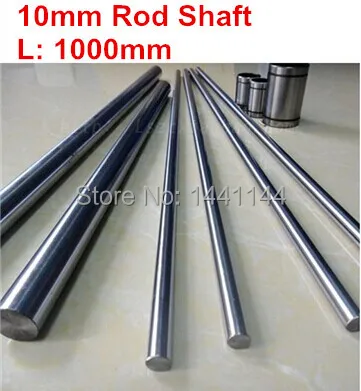 4pcs dia 10mm - 1000mm chrome plated Cylinder Linear Rail Round Rod Shaft Motion | Обустройство дома