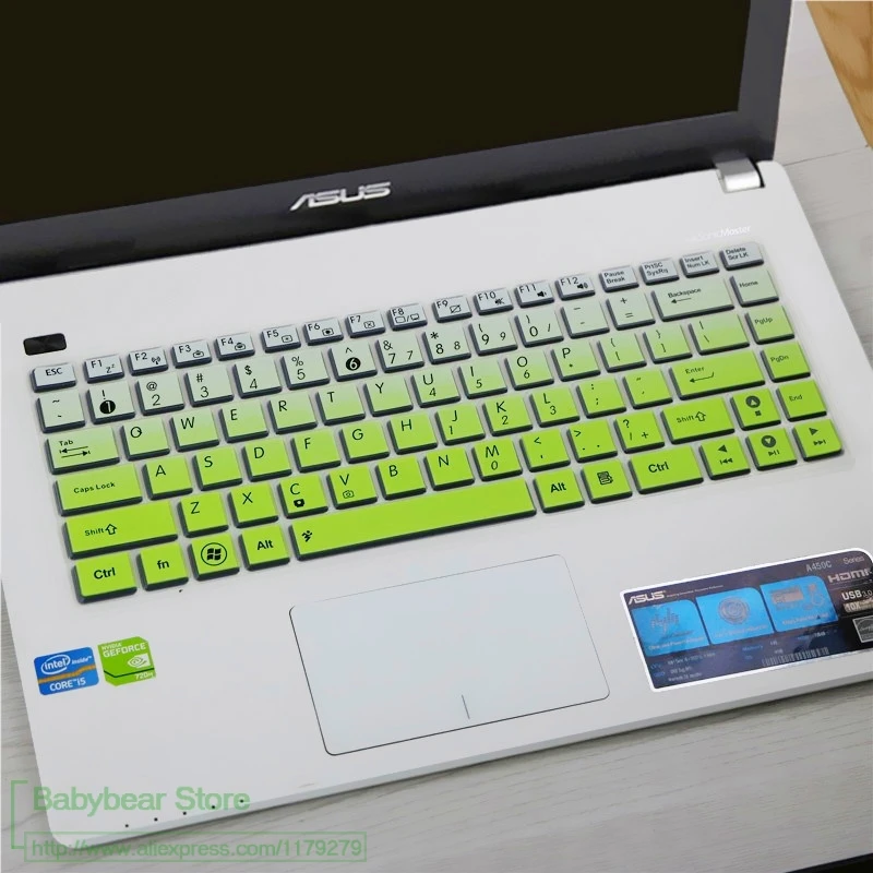 14 ''силиконовый чехол для клавиатуры ноутбука Защитная пленка Asus ASUSPRO P2430UA P2430u